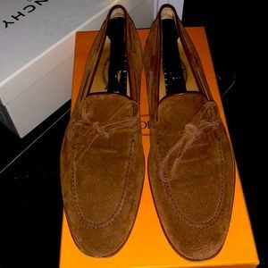 TODS Moccasin lace loafer brown size UK 8 in great condition